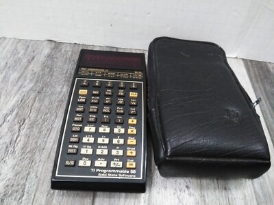 1N- VINTAGE Texas Instruments TI programmable calculator T-58 as=is $14