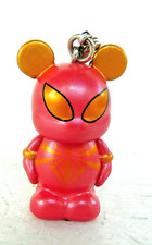 RETIRED WALT DISNEY IRON SPIDER VINYLMATION CHARM FIGURE MARVEL 1  1/2 INCHES T