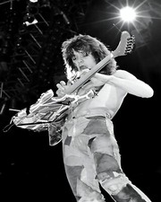 Eddie Van Halen Playing Guitar Photograph Photo Print Picture Music Band a773