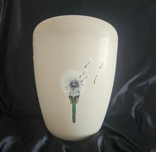 Bio-Urne Schmuckurne Neuware Bestatter inkl. Versand und Senkbändern handbemalt