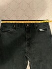 Vintage 90s Wrangler Mens Jeans 34x32 Cowboy Cut Black Denim Western 936WBK — photo 5