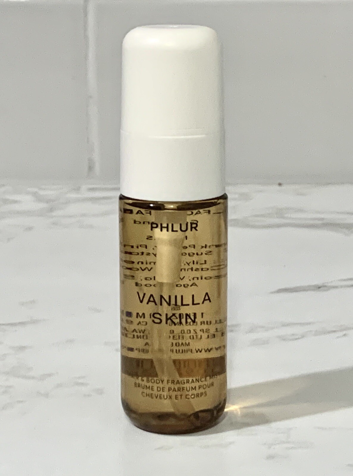 PHLUR VANILLA SKIN Hair & Body Fragrance Mist - 1 oz, 30 ml NWOB (#NN5)