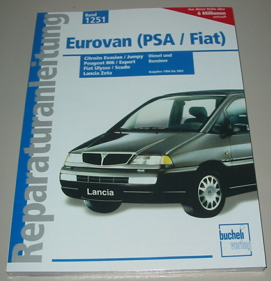 Thumbnail - Reparaturanleitung Eurovan Psa Fiat Evasion Jumpy 806 Expert Ulysse