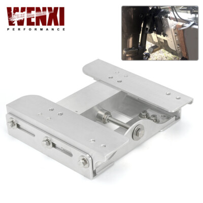 #ad Boat Adjustable 4#x27;#x27; Outboard Boat Aluminum Motor Jack Plate Tool Silver $89.90