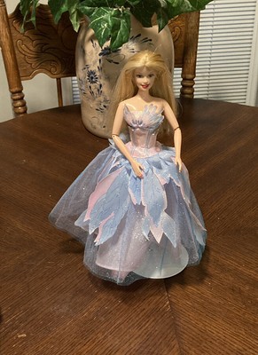 Rare Vintage Swan Lake Barbie Princess Doll Odette Pink Blue Dress
