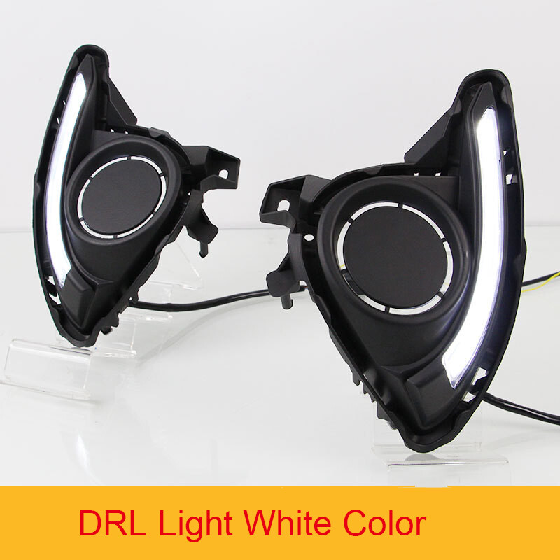 LED DRL Daytime Running Light with Turn Signal Light For Mazda 2