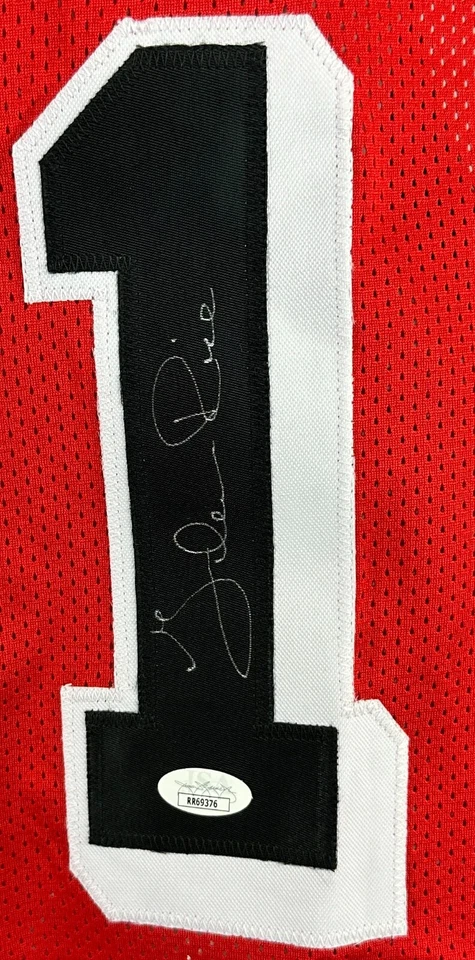 Camiseta firmada autografiada por Glen Rice NBA Los Angeles Lakers certificado de autenticidad JSA G-Money Foto 2 de 4