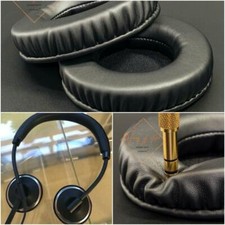 Soft Leather Ear Pads Foam Cushion For Plantronics Blackwire C520-M Headphone
