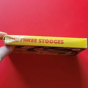 Nintendo NES The Three Stooges Game Box Manual Cleaned Tested Mo Curly Larry