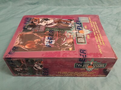 1994-95 FLEER NBA JAM SESSION Basketball Cards Hobby Box 36 Packs OVP NEU 