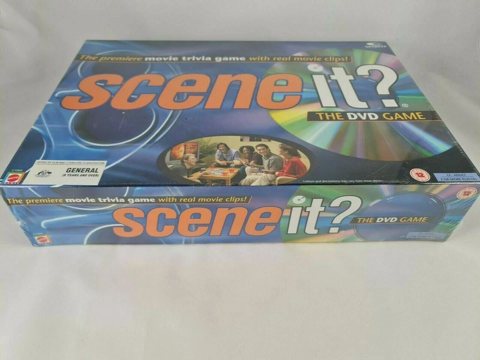 New - Mattel 2004 Scene It? The DVD Game The Premiere Movie Trivia Board Game - Image 3 of 4