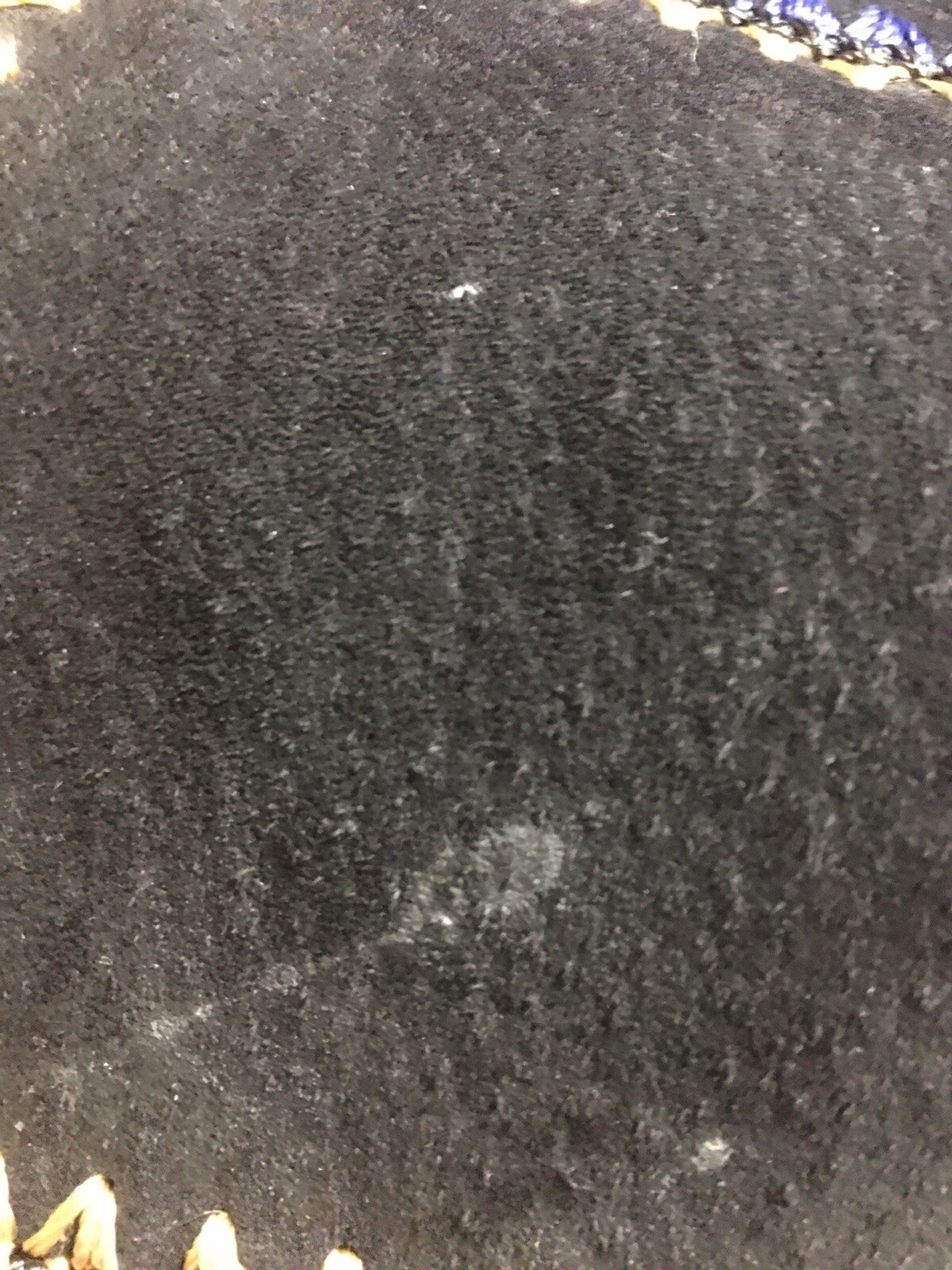 Black Leather Jacket Patchwork Suede w/ Multicolo… - image 8