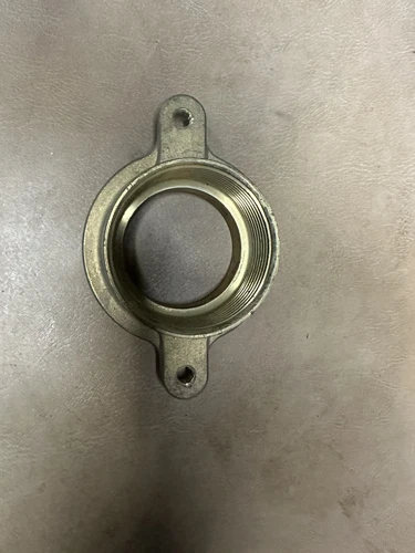 Jones Stephens 2" IPS x 4-1/2" Brass Urinal Flange - Picture 3 of 3