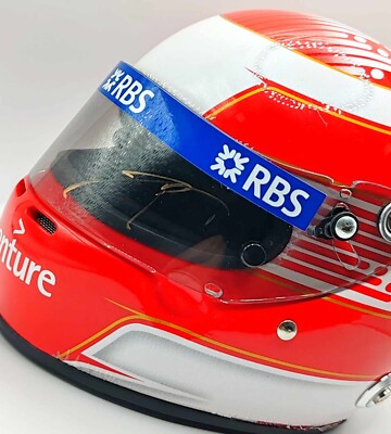 Visière De Course F1 – Kazuki Nakajima – Williams Toyota 2009 – Avec Signature
