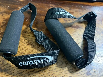 New (1 Pair) Eurosort Band Handles For Flat Resistance Bands