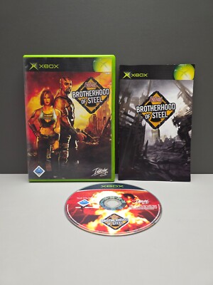 FALLOUT BROTHERHOOD OF STEEL + ANLEITUNG MICROSOFT XBOX PAL OVP CIB KOMPLETT