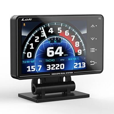 Lufi XS - OBD2 Boost gauge/G-force meter/Gyrometer/GPS Speedo
