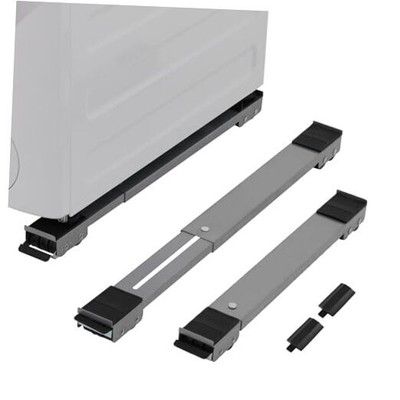  Heavy Duty Appliance Rollers, Extendable 17.1 - 27.3'' adjustable Silver