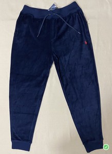 ralph lauren velour joggers