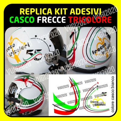 KIT ADESIVI CASCO FRECCE ACROBATICA ITALIA REPLICA | eBay