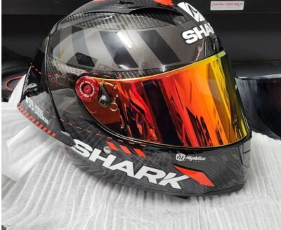 SHARK Visor For Race R PRO GP Speed R Gold Red