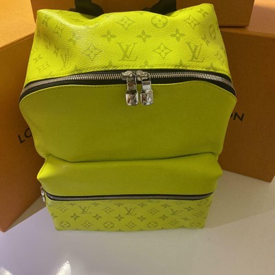 lime green louis vuitton backpack