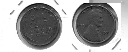 1932 P LINCOLN HEAD PENNY XF 8224S