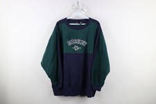 Vintage 90s Disney Womens XL Distressed Color Block Mickey Mouse Sweatshirt