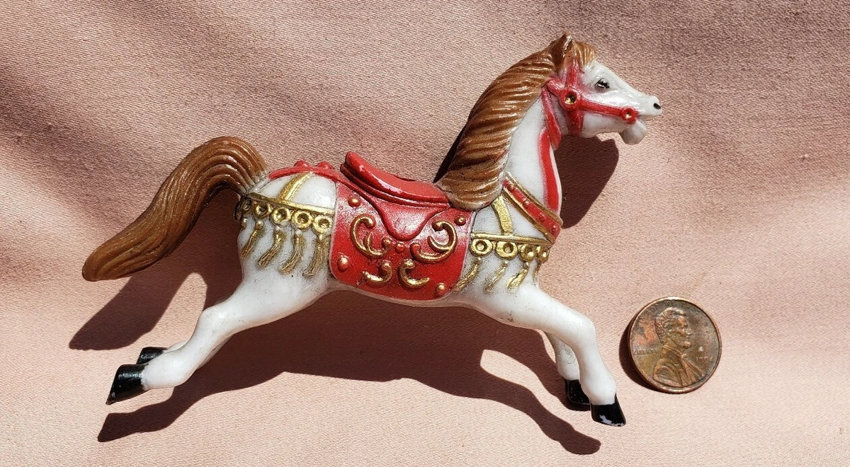 Plastic carousel horse store for sale