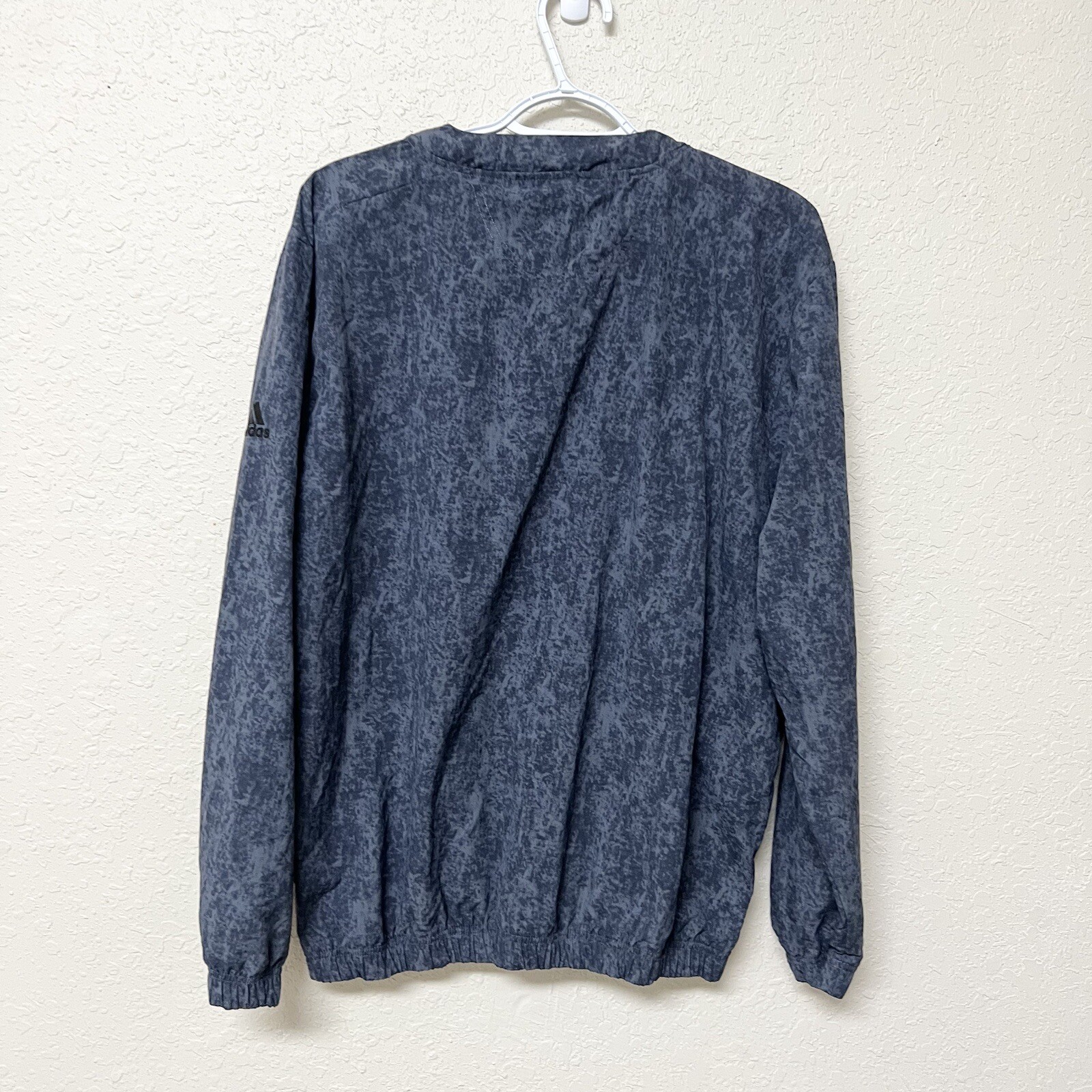 Adidas Stonewashed Zip Crew Neck Pullover Lightwe… - image 6