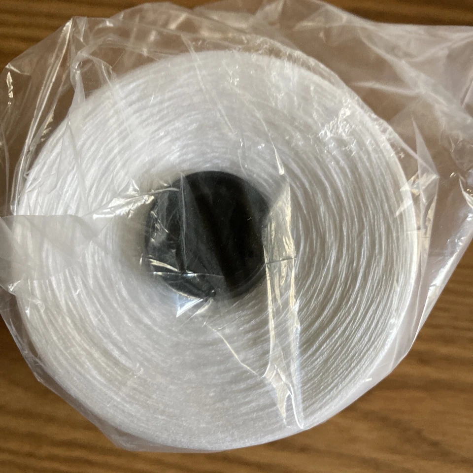 "Champcot Plus" T-30, T30 12.000 yd. carrete. Hilo de coser de calidad algodón blanco. Foto 2 de 4