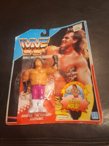 WWF Hasbro Brutus The Barber Beefcake action figur...