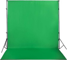 Green Screen Backdrop 5x7ft Photo Chromakey Muslin 5x7ft,