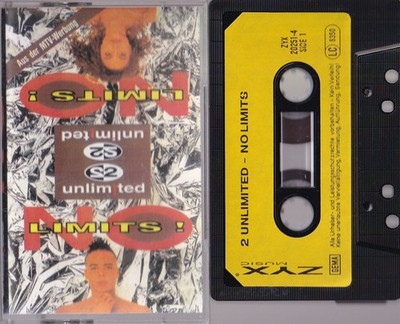 2 Unlimited - No Limits MC Cassette, ZYX