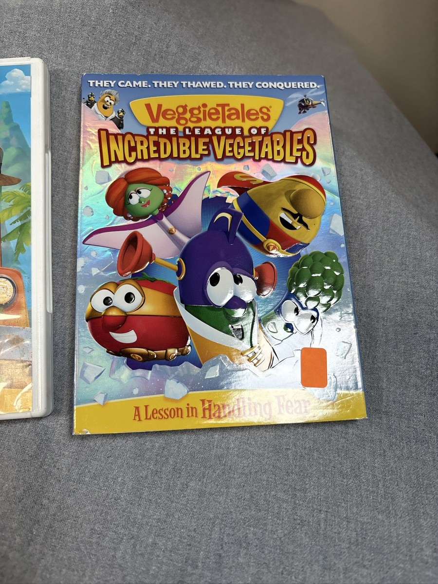 VeggieTales 4 DVD Collection Star Christmas Pirates Cuke | eBay