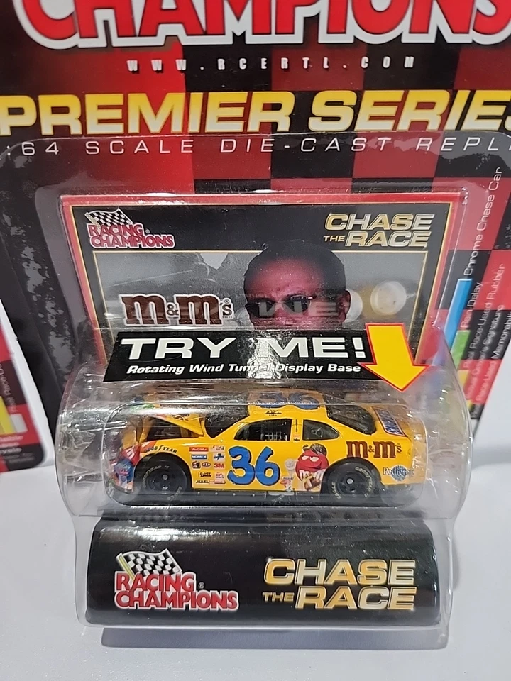 NASCAR Kenny Schrader Diecast 1/64 Lot of 3 Cars 01 '& 02' Chase The Race NEW - Image 4 of 4