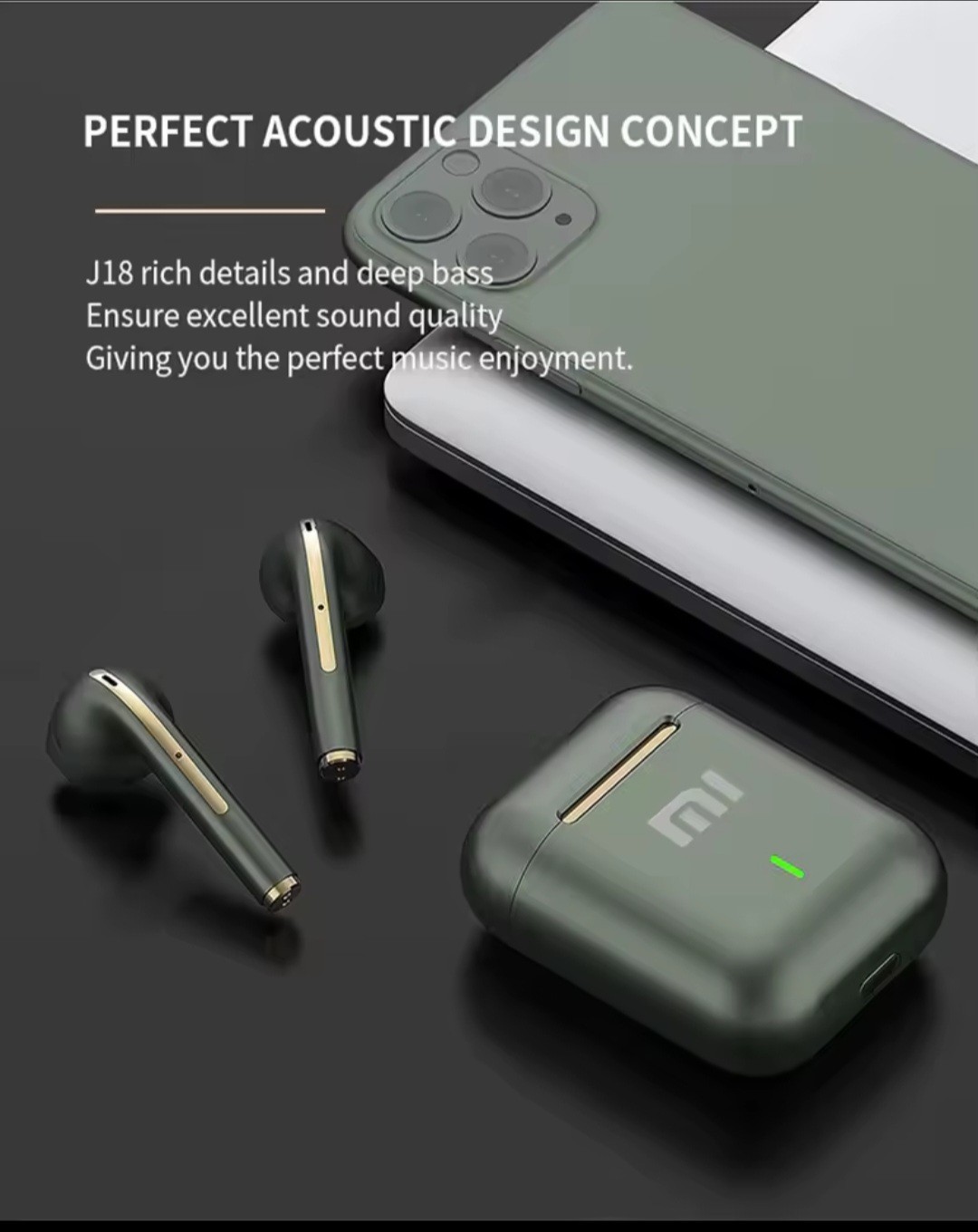 auricolari bluetooth 5.3 HD con cancellazione del rumore foto 6