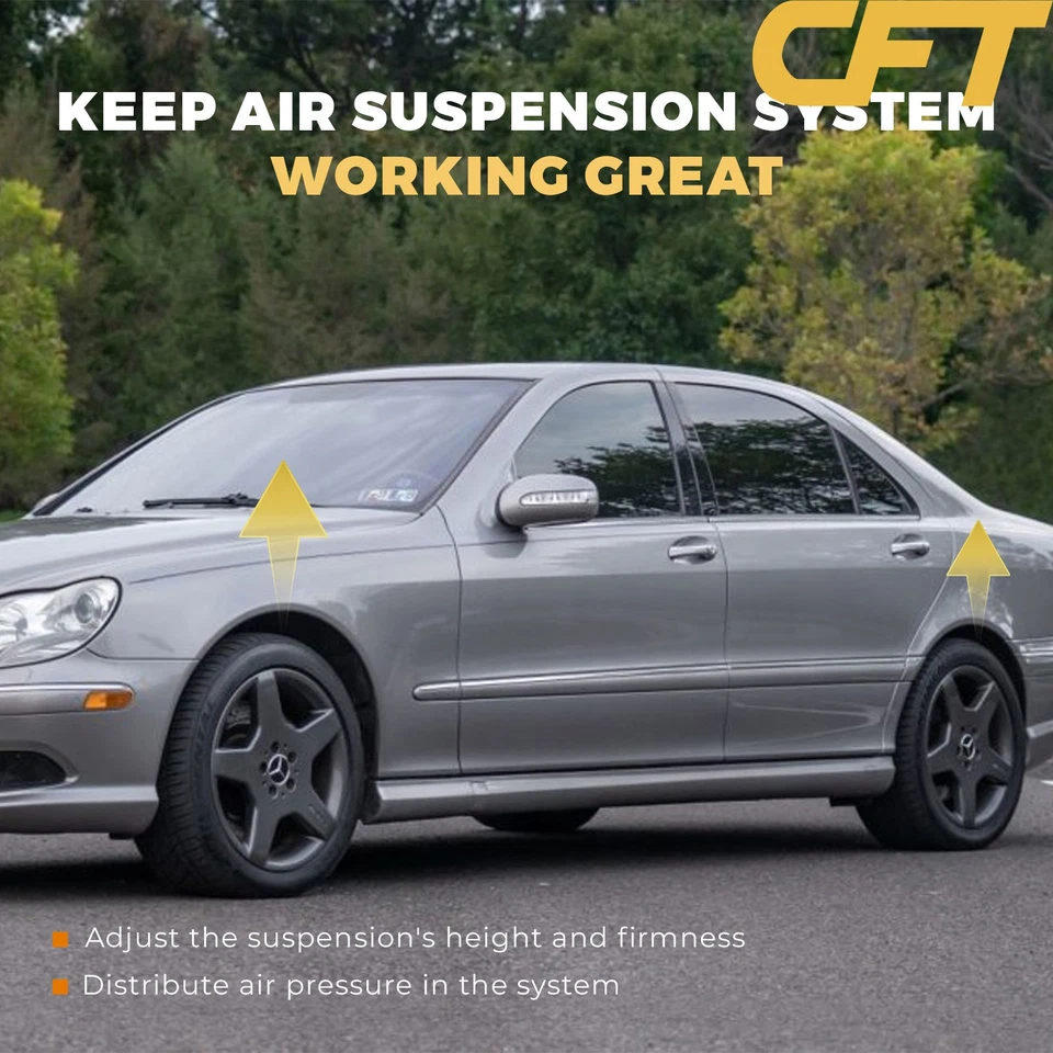 for Mercedes-Benz W220 S350 S430 S500 S600 Air Suspension Valve Solenoid Block Foto 3 de 4