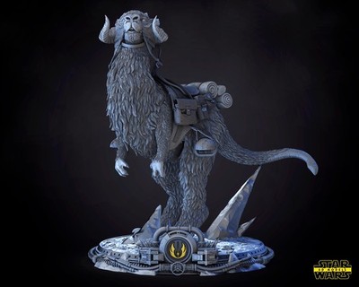 Taun Taun Ihoth) Star Wars Themen 3D Figur / Skulptur / Diorama sw3d