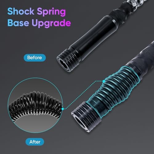 4FT Whip Lights with Strobe Light Combo Kit - Spring Base, Rocker Switch ＆ App 