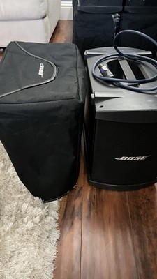 Single Bose B1 Bass Module Subwoofer Very Good W/Bose Cable & Cover for Bose L1
