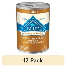 (12 pack Homestyle Recipe Adult Wet Dog Food Turkey Dinner 12.5-oz. Can 4.94 per gallon