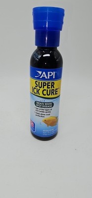 API LIQUID SUPER ICK CURE Fish remedy, Fresh and Saltwater 4 fl oz