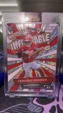 Wild Card Fernando Mendoza Rookie Comix 4/5 2025 Football Trading Card