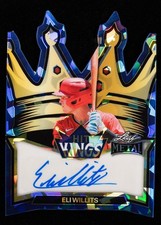 Eli Willits Auto 1/1 2026 Leaf Metal Baseball Hit Kings Nationals