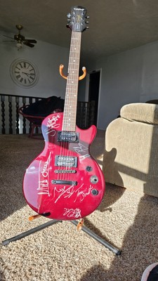 Signed Foreigner Guitar 