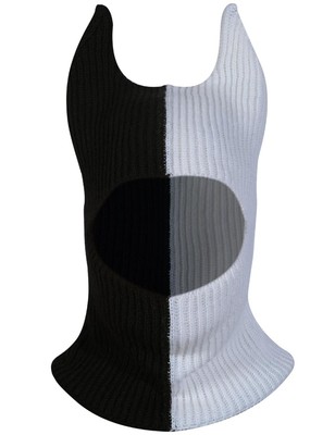 Funny Knitted Beanies Hat Full Face Ski Mask Winter Warm Balaclava Hat Hallow...