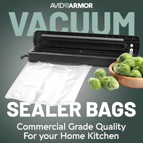 Avid Armor Vacuum Sealer Bags 200 Pint 6x10" Size for Food Saver, Seal a Meal - Image 2 of 4