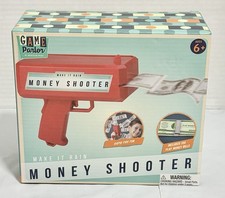 Game Parlor Make it Rain Money Gun, Rapid Fire Cash Gun 100 Play Bills Included