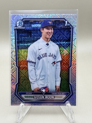 Seojun Moon 2026 1st Bowman Chrome Mega Mojo Refractor #BCP-45 Toronto Blue Jays